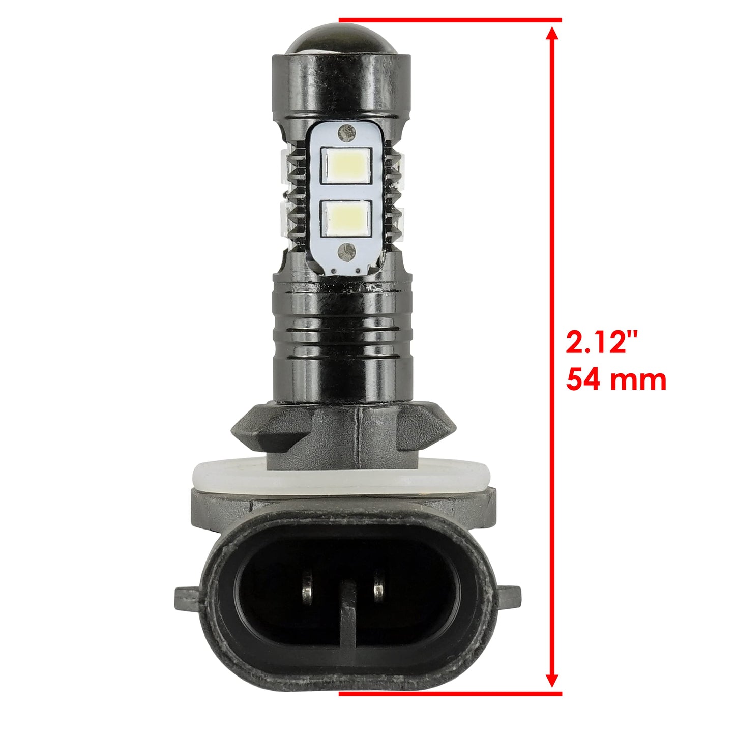 Caltric LED Headlight Bulbs for Polaris Ranger 570 / Crew 570 (2014-2021)